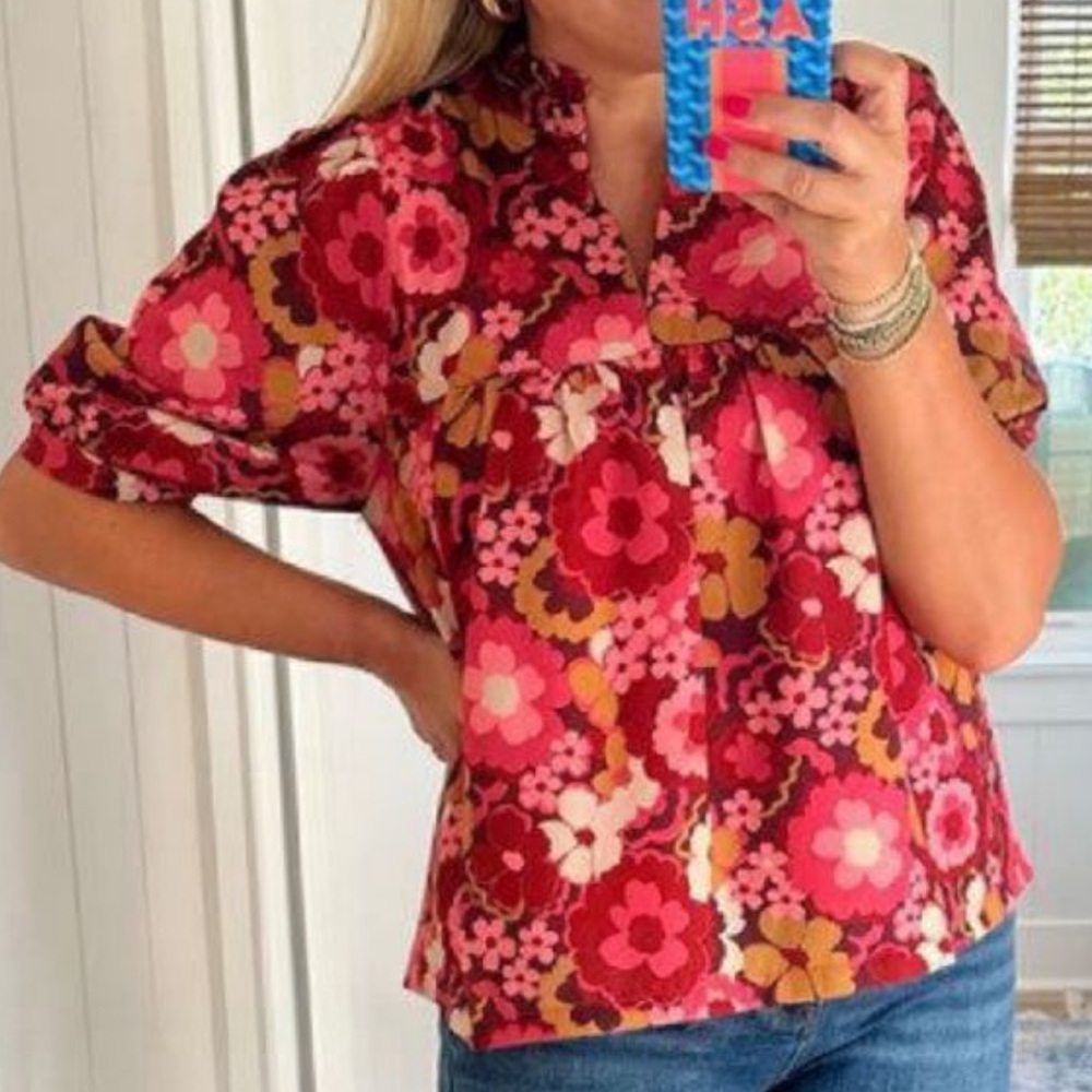 Sugarlips Split Neck Ellen Top